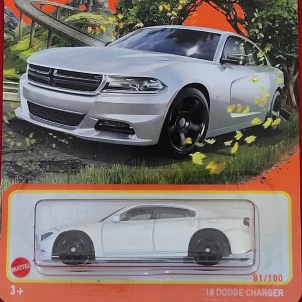 2023 MATCHBOX, '18 DODGE CHARGER, MINT IN THE PACKAGE!!!